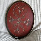 Hindelooper dienblad, Ophalen of Verzenden, Ovaal, Hout