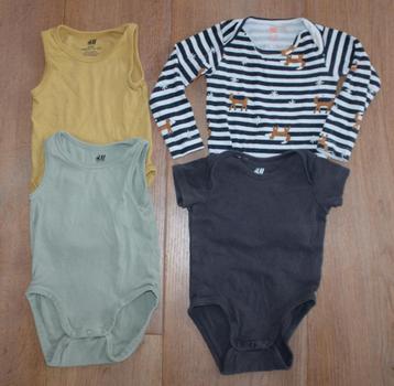8 rompers van Hema en H&M 62/68 beschikbaar voor biedingen