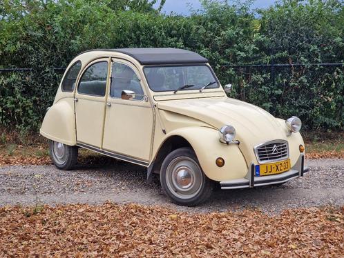 Citroën 2CV 2CV6 0.6 Club 1987 - Jaune Rialto, Auto's, Citroën, Particulier, 2CV, Open dak, Panoramadak, Benzine, Hatchback, Handgeschakeld