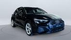 Audi A3 Sportback 45 TFSI e S edition Competition 245PK|NAP|, Gebruikt, 4 cilinders, Leder en Stof, Zwart