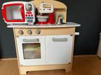 mooie kinderkeuken met heel veel accessoires, Ophalen, Gebruikt, Hout, Speelkeuken