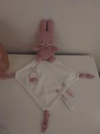 Nijntje Miffy knuffeldoekje rib roze, Ophalen of Verzenden, Zo goed als nieuw