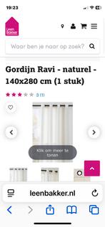 1x gordijn ravi leenbakker, Ophalen, Nieuw