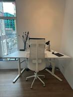 Gispen elektrisch zit/sta bureau, Huis en Inrichting, Bureaus, Ophalen, Elektrisch, Gebruikt, Stabureau