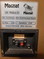 Magnat All-Ribbon 6 luidsprekers - Vintage HiFi, Audio, Tv en Foto, Luidsprekers, Ophalen, Gebruikt, Magnat, 120 watt of meer