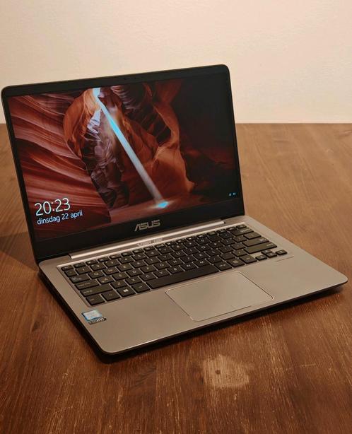 Asus Zenbook + Trust Sura draadloze muis, Computers en Software, Windows Laptops, Gebruikt, 14 inch, 2 tot 3 Ghz, 8 GB, Qwerty