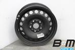 1 losse 15 inch stalen velg VW Golf 7 5Q0601027L, Auto-onderdelen, Banden en Velgen, Gebruikt, Velg(en)