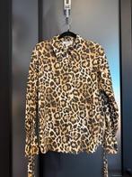 Ambika Blouse met Luipaardprint one size bruin, Kleding | Dames, Blouses en Tunieken, Maat 38/40 (M), Bruin, Ophalen of Verzenden