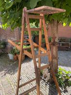 Oude Houten Ladder, Ophalen, Gebruikt, Ladder, Opvouwbaar of Inschuifbaar