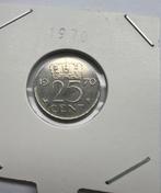 Nederland. Juliana. 25 Cent 1970. Sch. 1153-6, Postzegels en Munten, Ophalen of Verzenden, Koningin Juliana, 25 cent