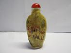 Chinese handbeschilderde snuff bottle, snuifflesje.9592 #, Ophalen of Verzenden