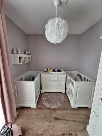 kidsmil Chateau Babykamer kleur wit zgan tweeling  beschikbaar voor biedingen