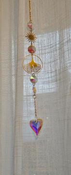 ​️ Forest Sunlight: Gouden Suncatcher met Zon & Blad, Ophalen of Verzenden, Nieuw