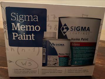 Te koop: Sigma Memo Paint set beschikbaar voor biedingen