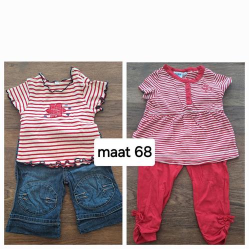 2 setjes in maat 68, Kinderen en Baby's, Babykleding | Maat 68, Zo goed als nieuw, Meisje, Ophalen of Verzenden