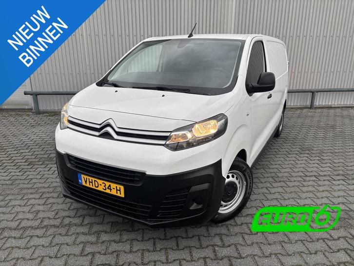 Citroen Jumpy 1.5 BlueHDI 100 M Club*A/C*CRUISE*3PERSOONS*, Auto's, Bestelauto's, Bedrijf, Te koop, ABS, Airbags, Airconditioning