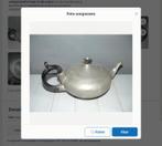 Antieke Tinnen theepot James Dixon sons Sheffield 1566 37 3, Ophalen of Verzenden