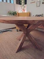 Teak hout tafelpoot voor ronde tafel. Van meubelplaats, Huis en Inrichting, Tafels | Eettafels, Ophalen of Verzenden, 100 tot 150 cm