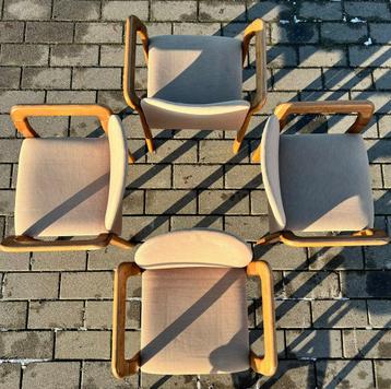 Rare stackable chairs Casala vintage design stoelen dining