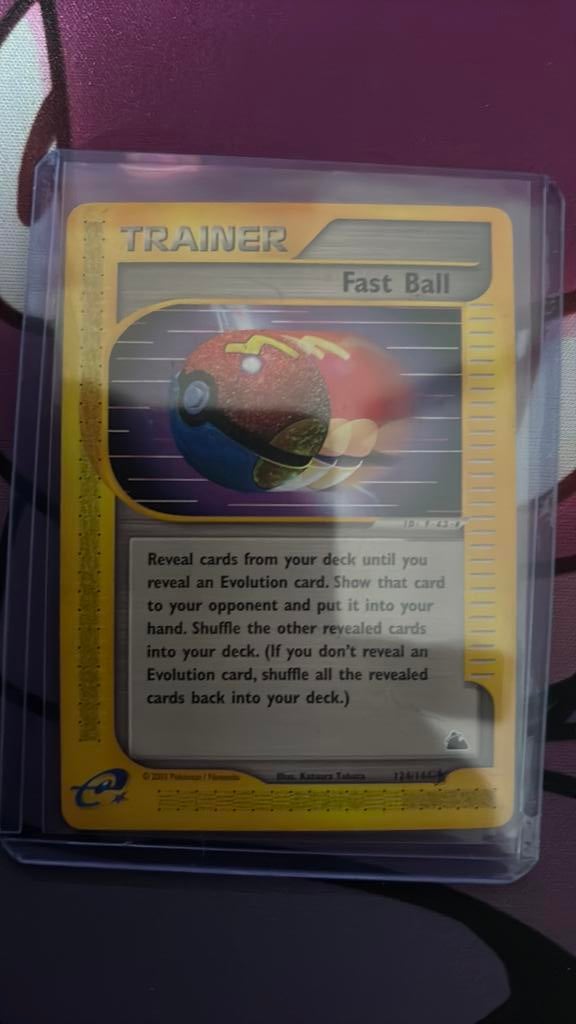 Fast ball 124/144 Skyridge, Ophalen of Verzenden, Zo goed als nieuw