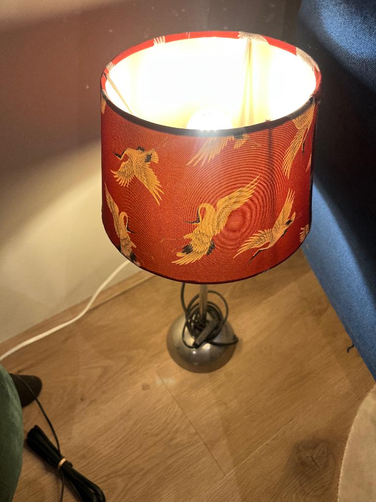 Verschillende lampjes met lampenkap Kraanvogel, Ophalen, Led-lamp, Minder dan 30 watt, E27 (groot)