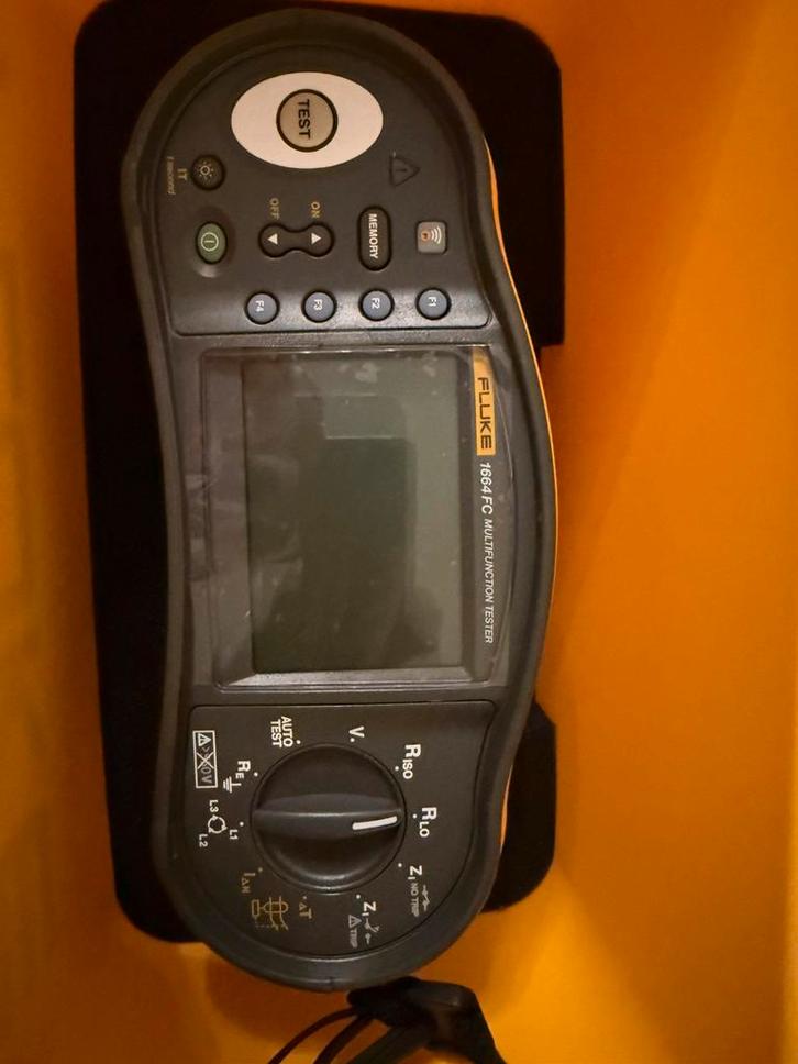 Fluke 1664FC multifunctionele installatietester als NiEUW!, Doe-het-zelf en Verbouw, Meetapparatuur, Nieuw, Elektriciteit, Ophalen of Verzenden