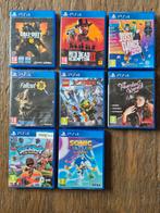 PS4 games o.a. Red Dead Redemption 2 en Fallout, Spelcomputers en Games, 3 spelers of meer, Ophalen of Verzenden, Gebruikt, Vanaf 3 jaar