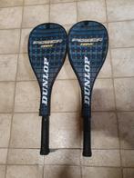 Dunlop Squash Racket power drive 2x met hoes, Ophalen, Met hoes