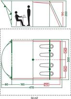 Coleman Meadowood 4 Blackout tent 4 Persoons Familietent, Coleman, Info@coleman.com, Nieuw, Ophalen of Verzenden