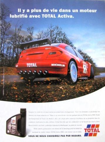 5 vintage advertenties reclames Total 1968-1998 beschikbaar voor biedingen