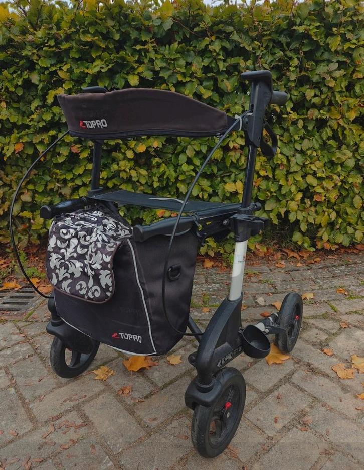 Nette Topro Troja 2G rollator, Diversen, Rollators, Zo goed als nieuw, Lichtgewicht, Opvouwbaar, Ophalen of Verzenden