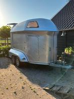 Prachtige 2 paards trailer van der sluis met hoge achtetklep, Dieren en Toebehoren, Ophalen, Gebruikt, Polyester, 2-paards trailer