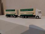 Edocar Scania vrachtwagencombinatie Univé Verzekeringen, Hobby en Vrije tijd, Modelauto's | 1:87, Ophalen of Verzenden, Zo goed als nieuw