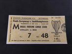 Ticket finale europa cup ajax inter milaan 1972 kaartje, Verzamelen, Ophalen of Verzenden, Gebruikt, Ajax