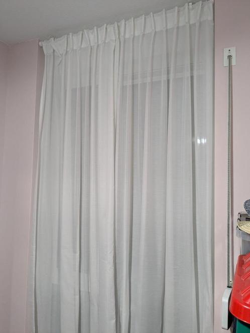 Ikea tussen gordijn met roede, Huis en Inrichting, Stoffering | Gordijnen en Lamellen, Zo goed als nieuw, 200 cm of meer, 100 tot 150 cm