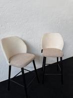 Set van 2 moderne barkrukken, Met voetsteun, 60 tot 90 cm, Ophalen of Verzenden, Zo goed als nieuw