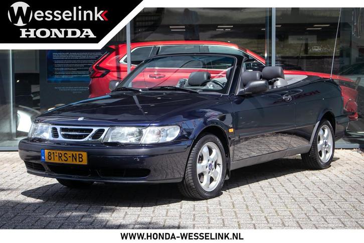 Saab 9-3 Cabrio 2.0i SE - Lederen bekleding | nwe APK, Auto's, Oldtimers, Te koop, ABS, Airbags, Airconditioning, Alarm, Centrale vergrendeling