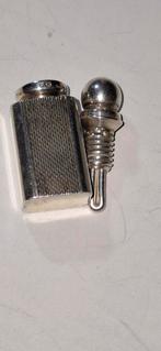 Zeldzame Zilveren Miniatuur Parfumflesjes, ca. 1900, Verzenden, Zilver