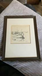 Mooi schilderijtje Anton Pieck, Antiek en Kunst, Ophalen of Verzenden