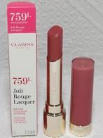 Clarins Joli Rouge Lacquer Lipstick 759L Woodberry, Verzenden, Nieuw, Lippen, Make-up