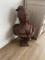 GIETIJZER ,Groot Vrouw Beeld, Antiek en Kunst, Ophalen