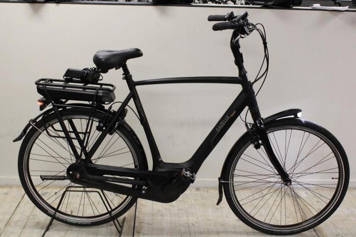 Gazelle Orange C7 HMS Lage instap Blauw 53cm 2021, Fietsen en Brommers, Elektrische fietsen, Gebruikt, Gazelle, 51 tot 55 cm