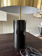 Tafellamp met marmeren voet, Ophalen of Verzenden, Zo goed als nieuw, Metaal, Minder dan 50 cm
