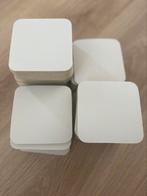 Blanco onderzetters karton 75 st, Ophalen of Verzenden, Nieuw, Materiaal