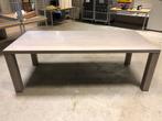 Eettafel Bert Plantagie 220x100x77, Ophalen, Gebruikt, 100 tot 150 cm, Eikenhout