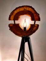Boomstam Staande Lamp - Uniek Design, Nieuw, Ophalen of Verzenden, Landelijk, Minder dan 100 cm