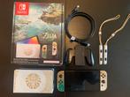 Switch Oled Zelda TOTK edition, Spelcomputers en Games, Spelcomputers | Nintendo Switch, Verzenden, Zo goed als nieuw, Met 1 controller