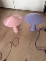 H&M home nacht/tafellampen , roze en lila 25x25 cm, Ophalen, Zo goed als nieuw, Minder dan 50 cm