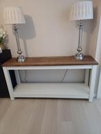 Te koop sidetable, Huis en Inrichting, Tafels | Sidetables, 25 tot 50 cm, 150 tot 200 cm, Rechthoekig, Zo goed als nieuw