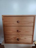 Mini kastje, drie lades, Huis en Inrichting, Ophalen, Overige materialen, Minder dan 50 cm, Gebruikt